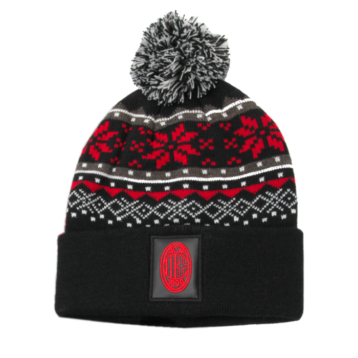 CAPPELLO JACQUARD PATCH PELLE 50%PC 50%PL MILAN