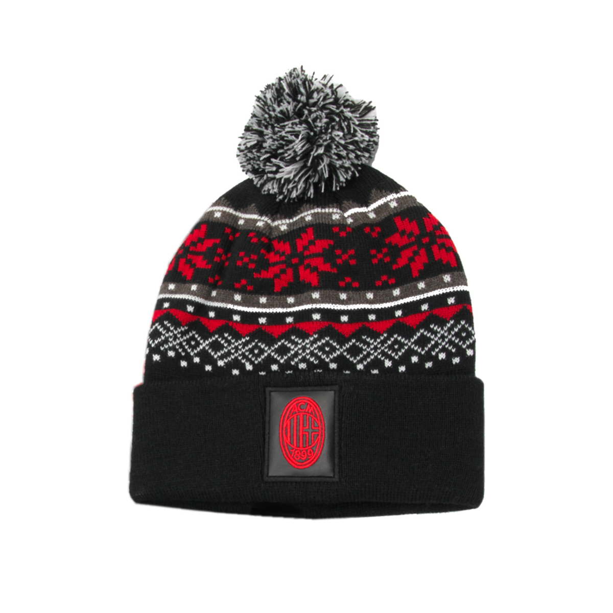CAPPELLO JACQUARD PATCH PELLE 50%PC 50%PL MILAN