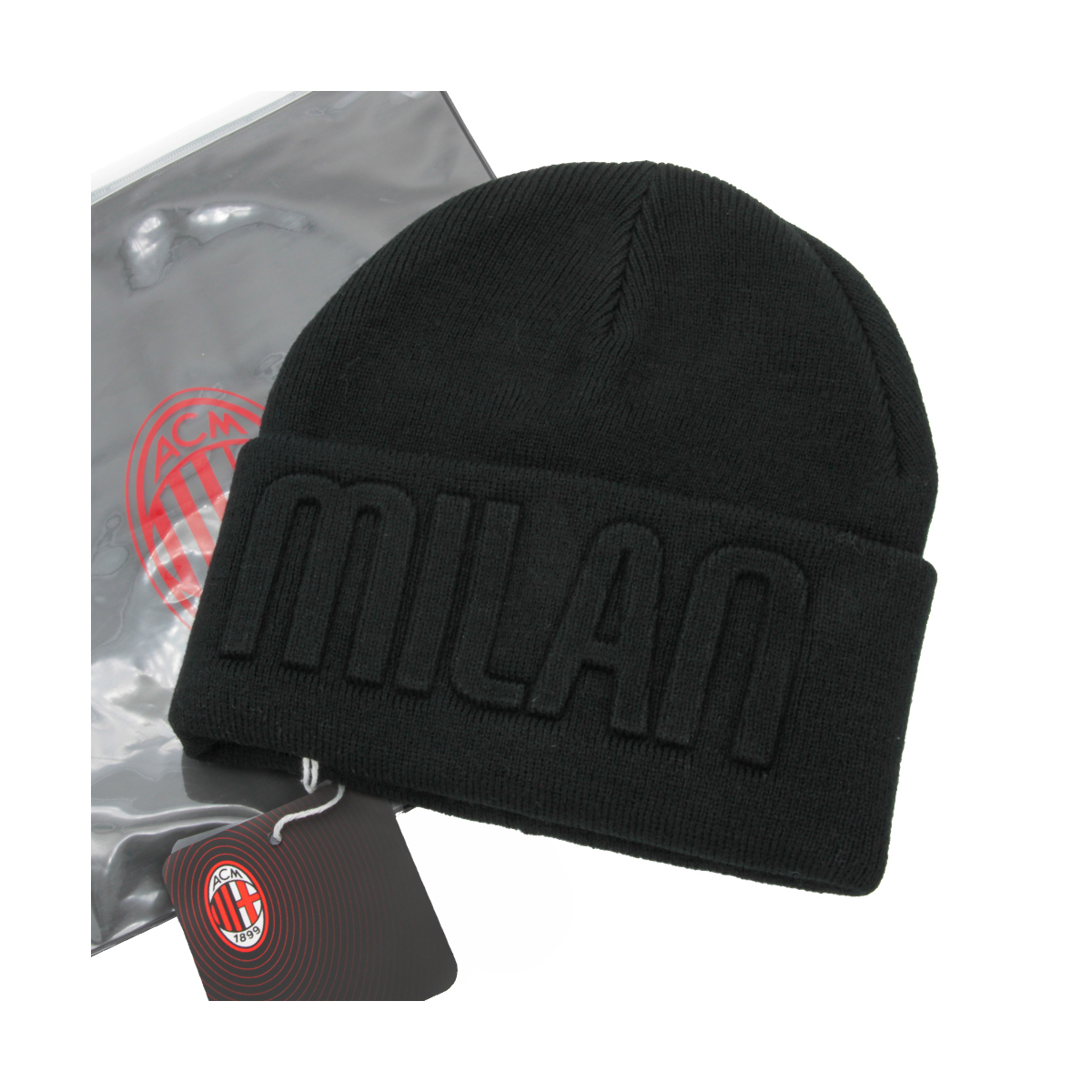 CAPPELLO SKIPPER MAGLIA 100%PC SCRITTA 3D MILAN