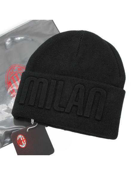 CAPPELLO SKIPPER MAGLIA 100%PC SCRITTA 3D MILAN