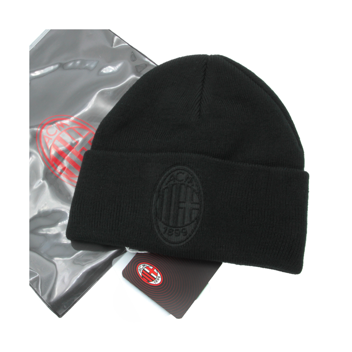 CAPPELLO SKIPPER MAGLIA 100%PC LOGO 3D MILAN