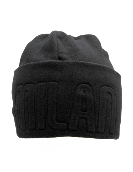 CAPPELLO SKIPPER PILE 100%PL SCRITTA 3D MILAN