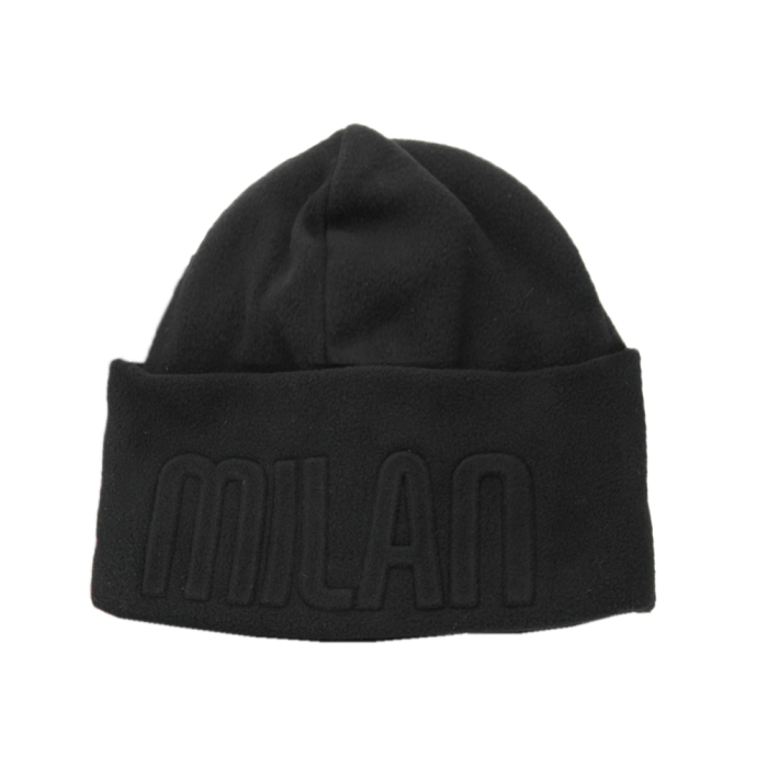 CAPPELLO SKIPPER PILE 100%PL SCRITTA 3D MILAN
