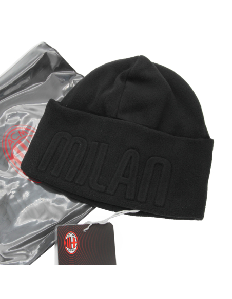 CAPPELLO SKIPPER PILE 100%PL SCRITTA 3D MILAN