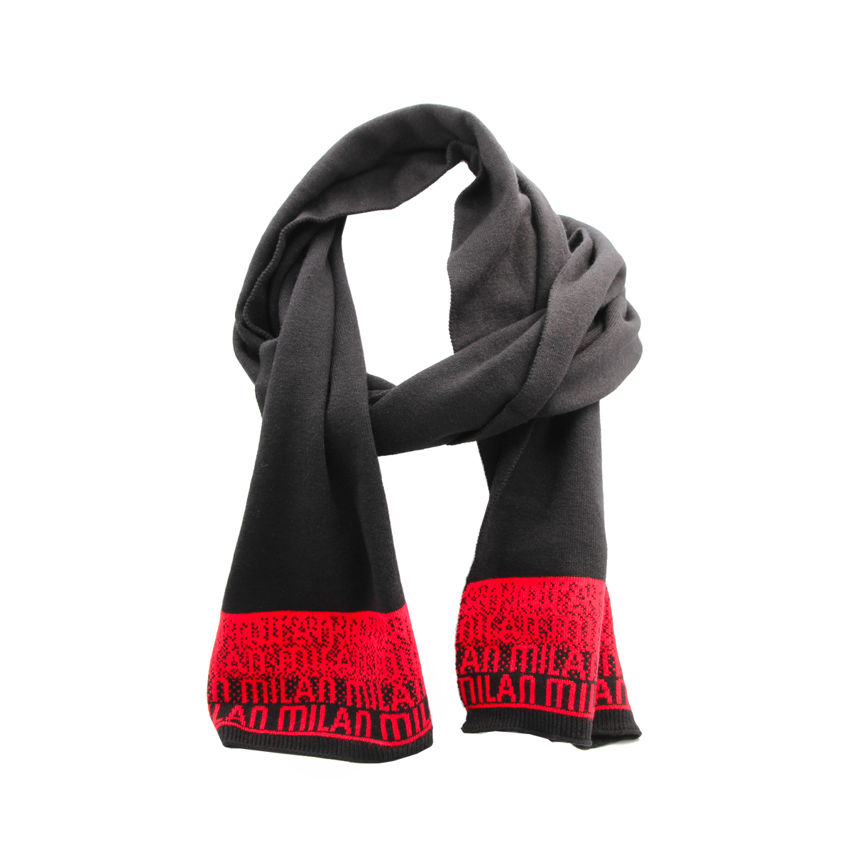 SET SCIARPA E CAPPELLO SKIPPER JACQUARD LOGATO 52%VI 30%PL 18%PA MILAN IN BOX