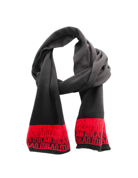 SET SCIARPA E CAPPELLO SKIPPER JACQUARD LOGATO 52%VI 30%PL 18%PA MILAN IN BOX