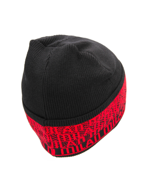 SET SCIARPA E CAPPELLO SKIPPER JACQUARD LOGATO 52%VI 30%PL 18%PA MILAN IN BOX