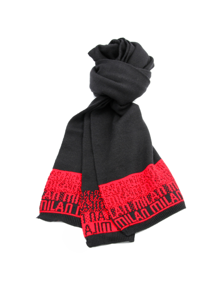 SET SCIARPA E CAPPELLO SKIPPER JACQUARD LOGATO 52%VI 30%PL 18%PA MILAN IN BOX