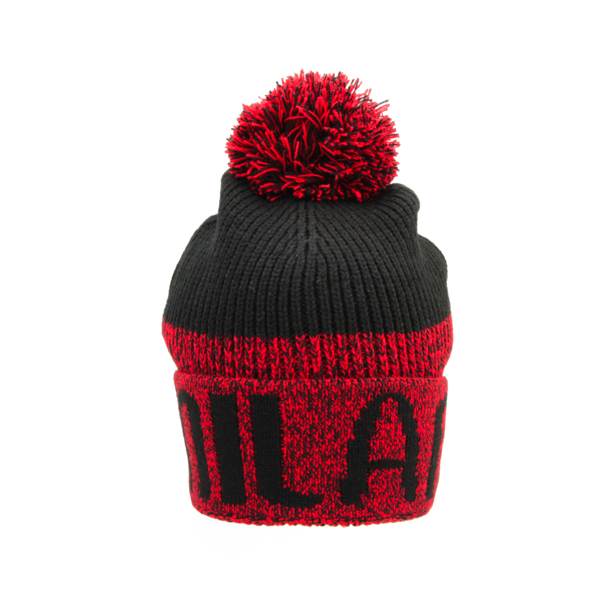 CAPPELLO PONPON MAGLIA JACQUARD 100%PC MILAN