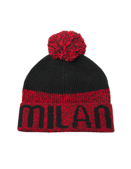 CAPPELLO PONPON MAGLIA JACQUARD 100%PC MILAN