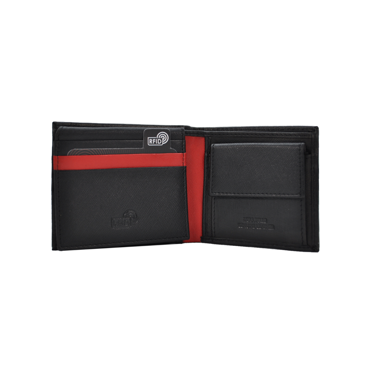 PORTAFOGLIO SAFFIANO 100% PELLE MILAN