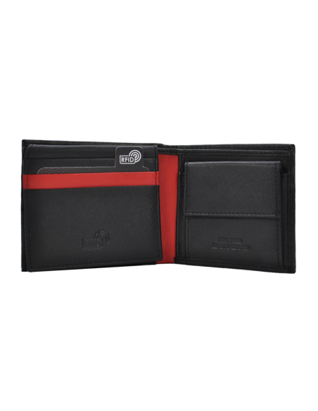 PORTAFOGLIO SAFFIANO 100% PELLE MILAN