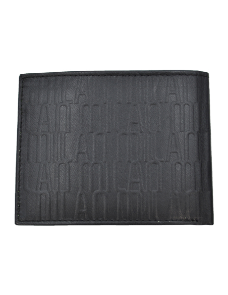 PORTAFOGLIO SAFFIANO SLIM 100% PELLE MILAN