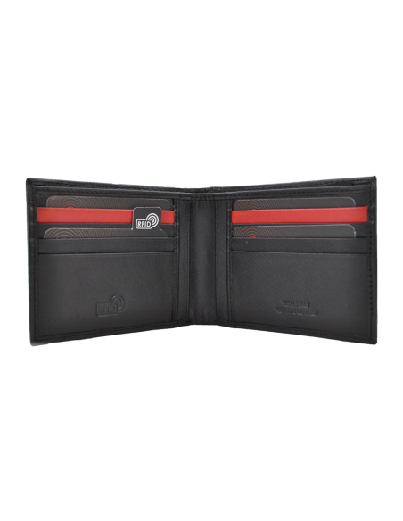 PORTAFOGLIO SAFFIANO SLIM 100% PELLE MILAN
