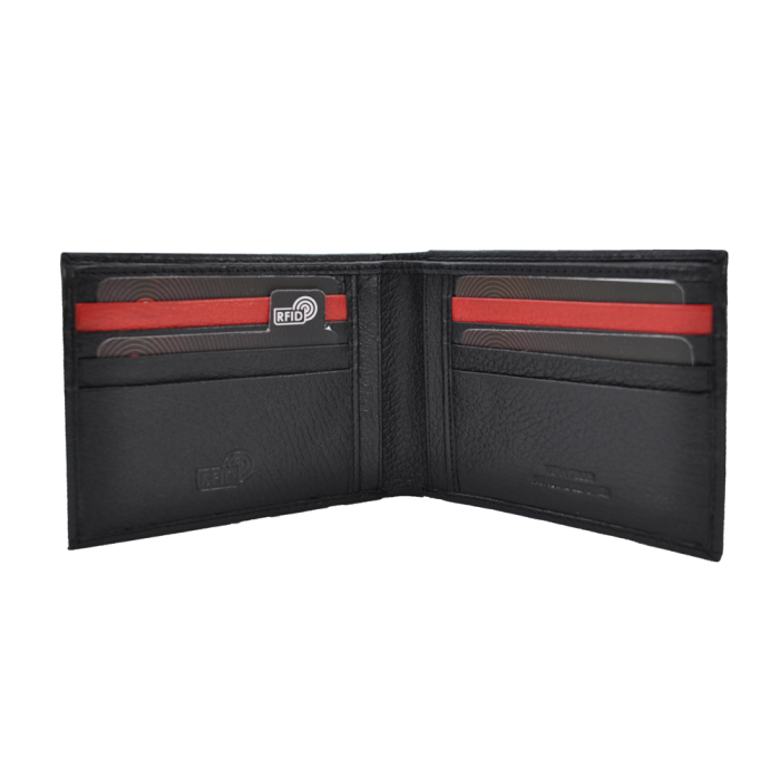 PORTAFOGLIO SLIM 100% PELLE MILAN 2