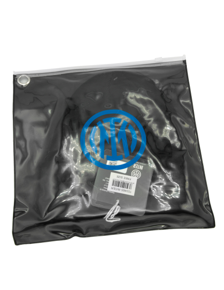 CAPPELLO SKIPPER PATCH PELLE RICAMATO INT. PILE 50%PC 50%PL INTER