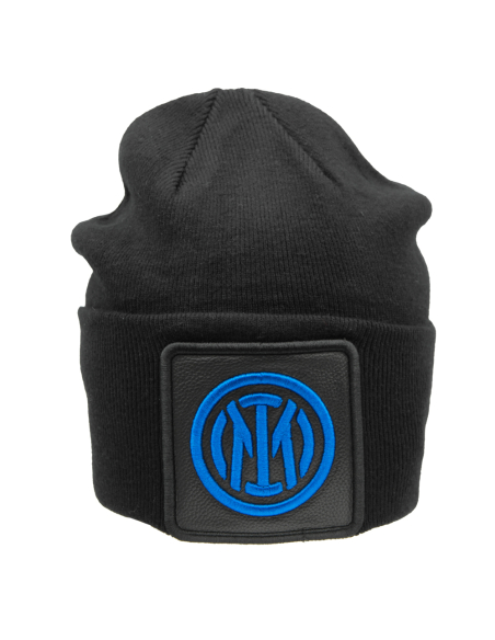 CAPPELLO SKIPPER MAGLIA LISCIA PATCH PELLE RICAMO ROYAL 52%VI 30%PL 18%PA INTER