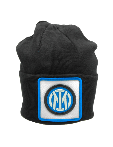 CAPPELLO SKIPPER MAGLIA LISCIA PATCH PELLE RICAMATO 52%VI 30%PL 18%PA INTER