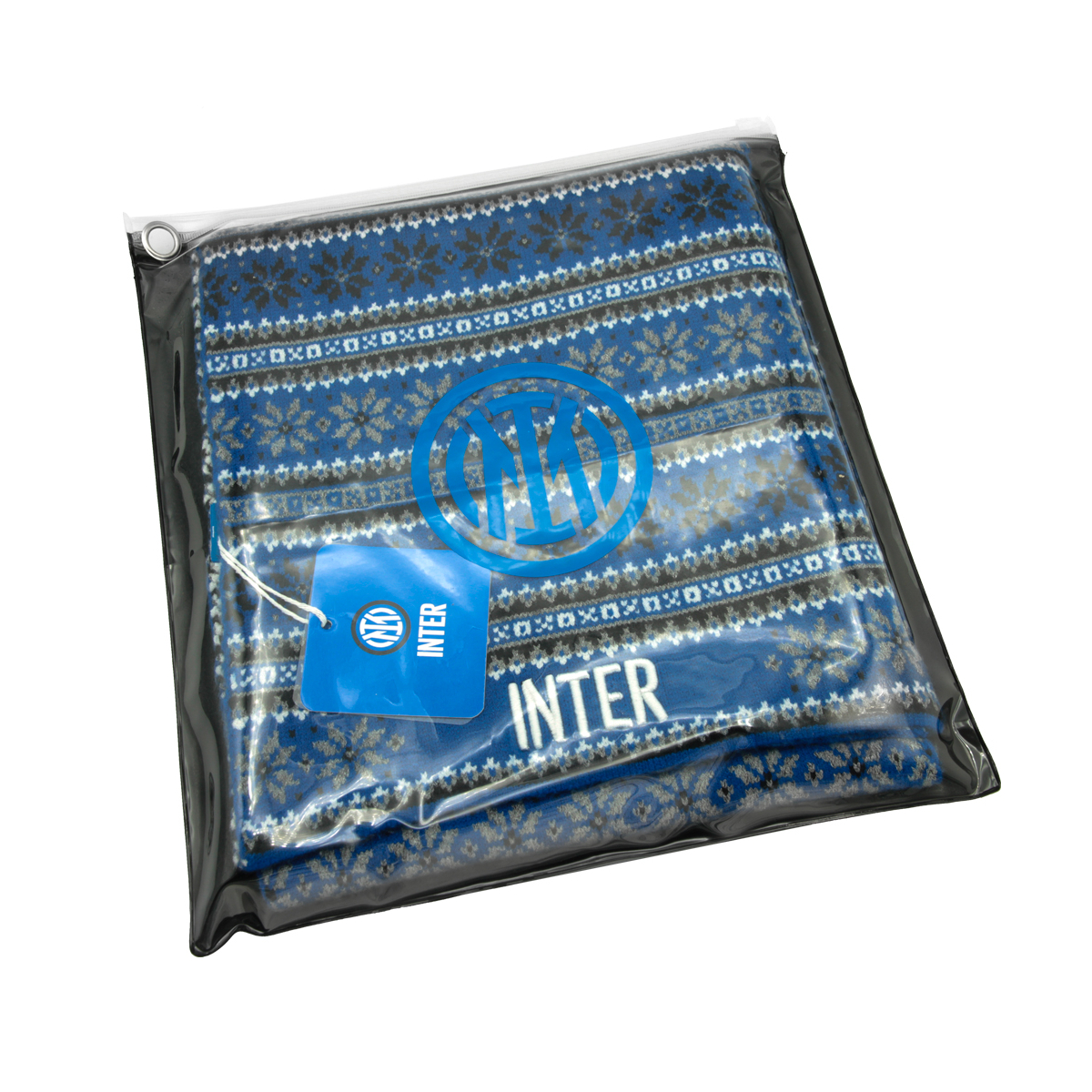 SCIARPA JACQUARD 170X23 52%VI 30%PL 18%PA INTER