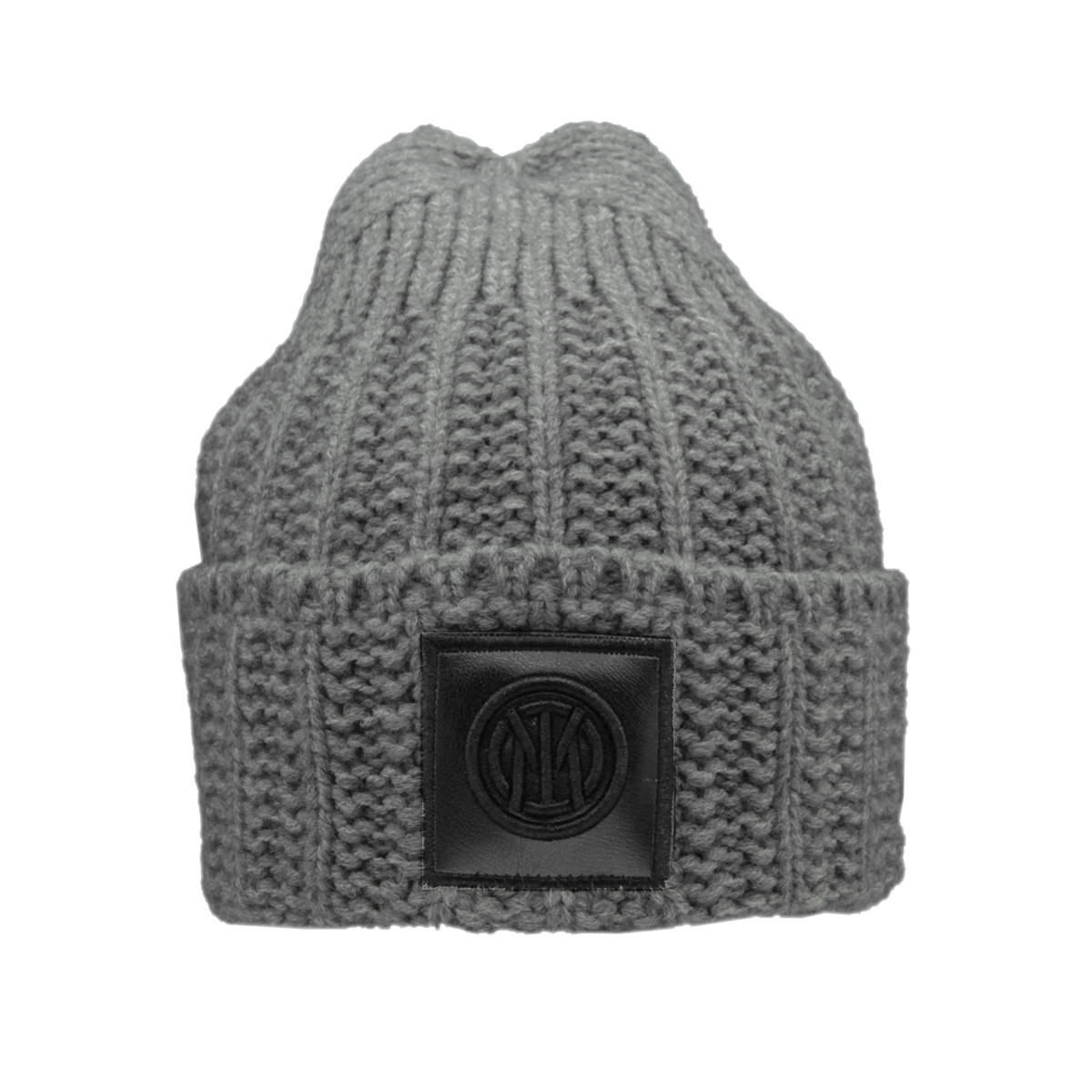 CAPPELLO SKIPPER PATCH PELLE RICAMATO 47%PC 31%PL 22%NY GRIGIO INTER