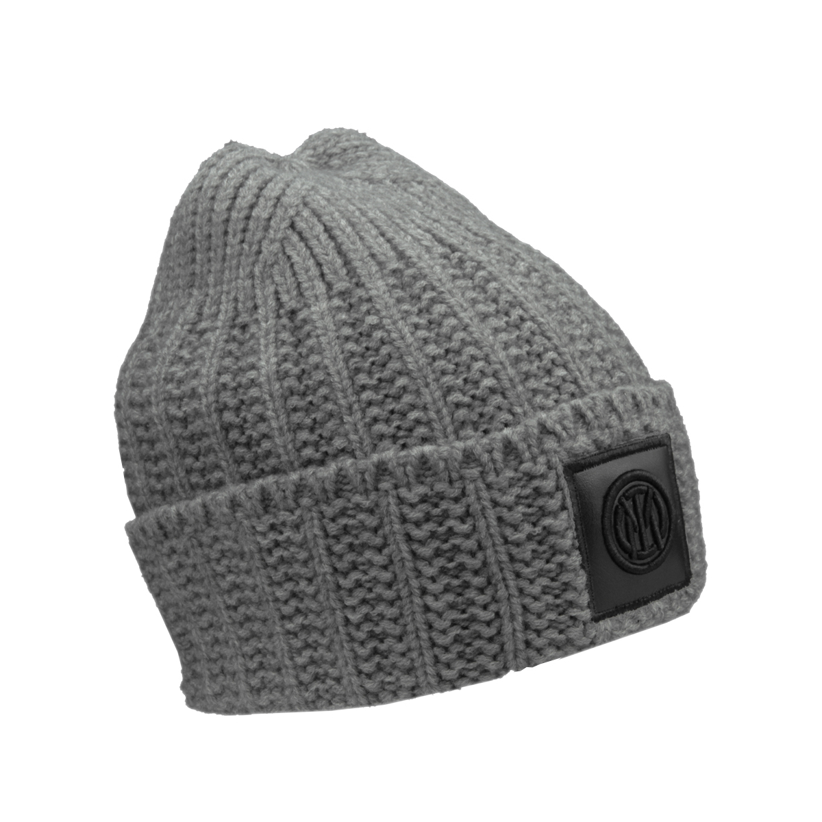 CAPPELLO SKIPPER PATCH PELLE RICAMATO 47%PC 31%PL 22%NY GRIGIO INTER