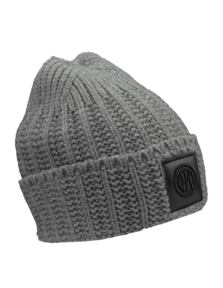 CAPPELLO SKIPPER PATCH PELLE RICAMATO 47%PC 31%PL 22%NY GRIGIO INTER