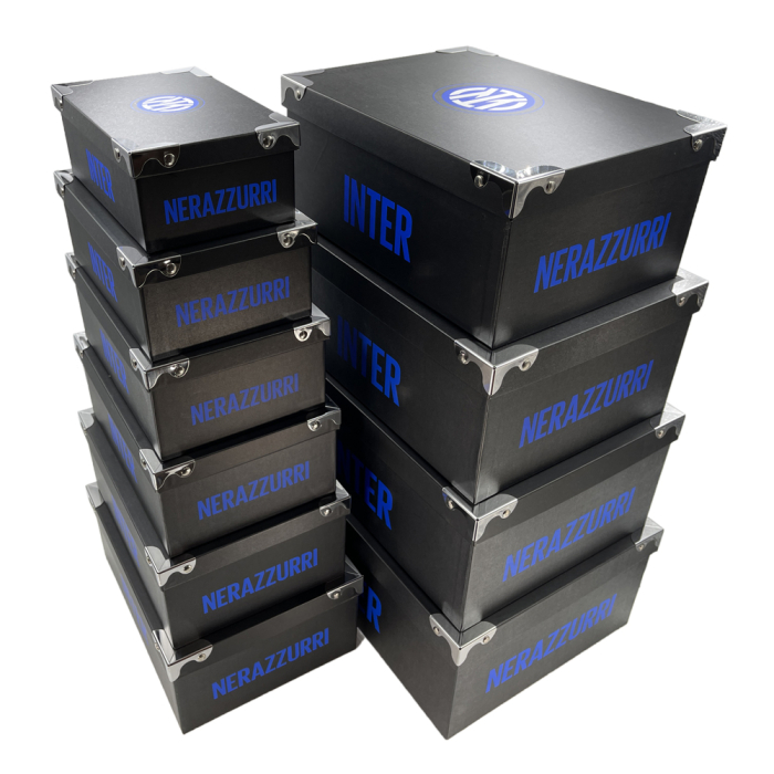 SET 10 PEZZI STORAGE BAULETTO INTER 2
