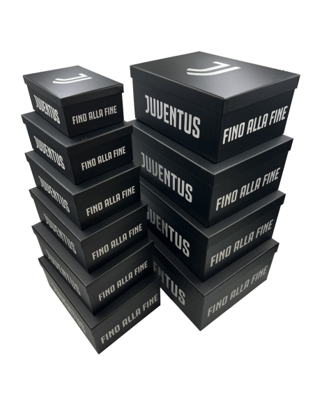 SET 10 PEZZI STORAGE BOX JUVENTUS