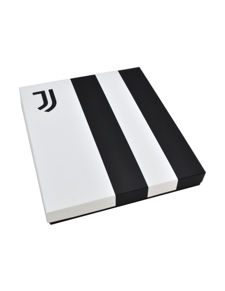 PARURE PORTAFOGLIO E PORTACARTE 100%PELLE JUVENTUS