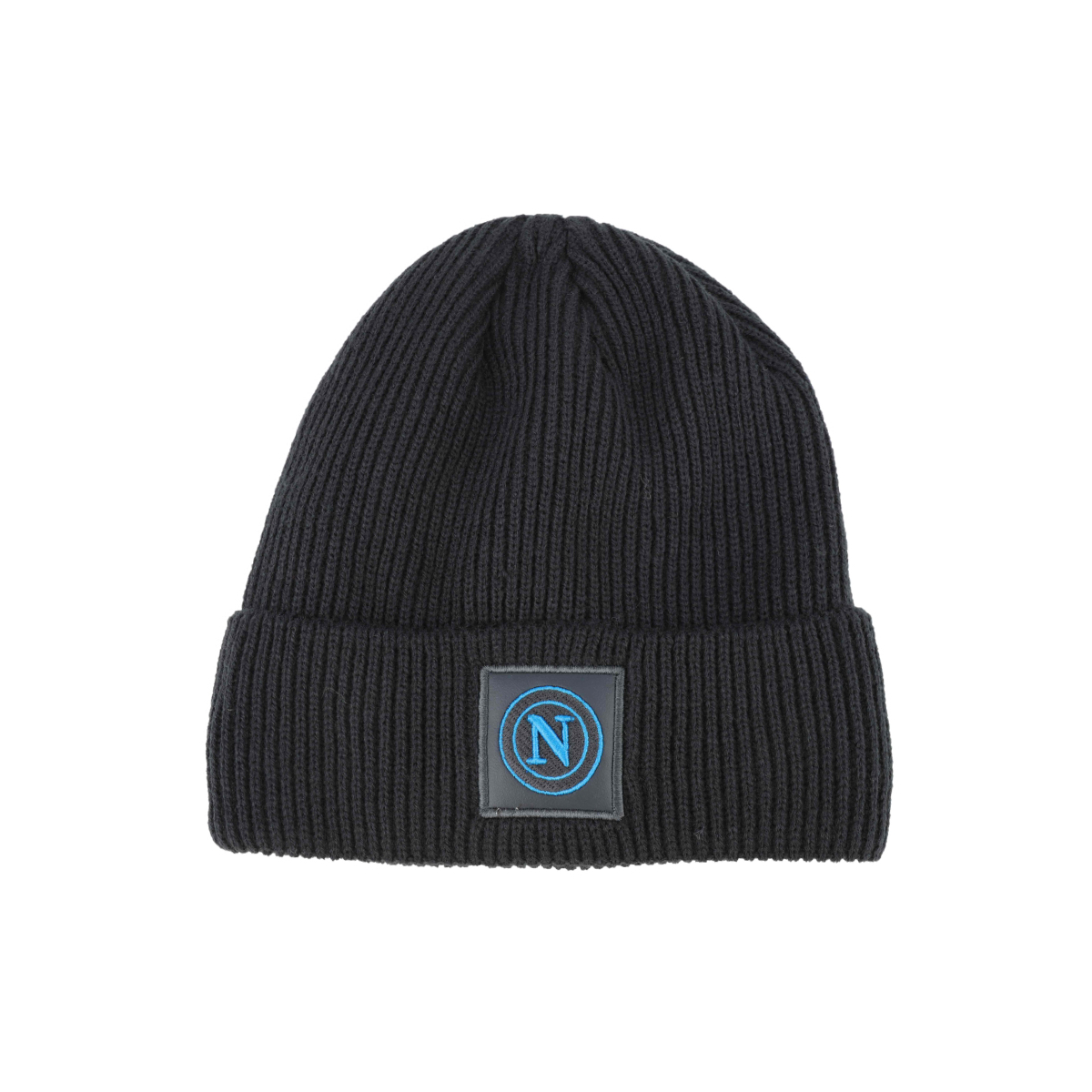 CAPPELLO SKIPPER MAGLIA 1X1 PATCH PELLE RICAMO INT.PILE 50%PC 50%PL Enzo Castellano SSC NAPOLI