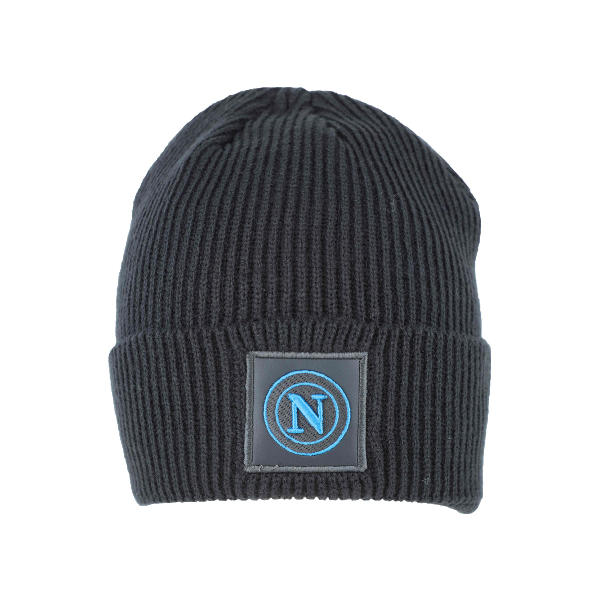 CAPPELLO SKIPPER MAGLIA 1X1 PATCH PELLE RICAMO INT.PILE 50%PC 50%PL Enzo Castellano SSC NAPOLI