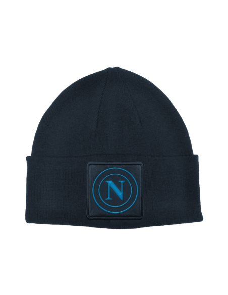 CAPPELLO SKIPPER MAGLIA PATCH PELLE RICAMATO 52%VI 30%PL 18%PA Enzo Castellano SSC NAPOLI