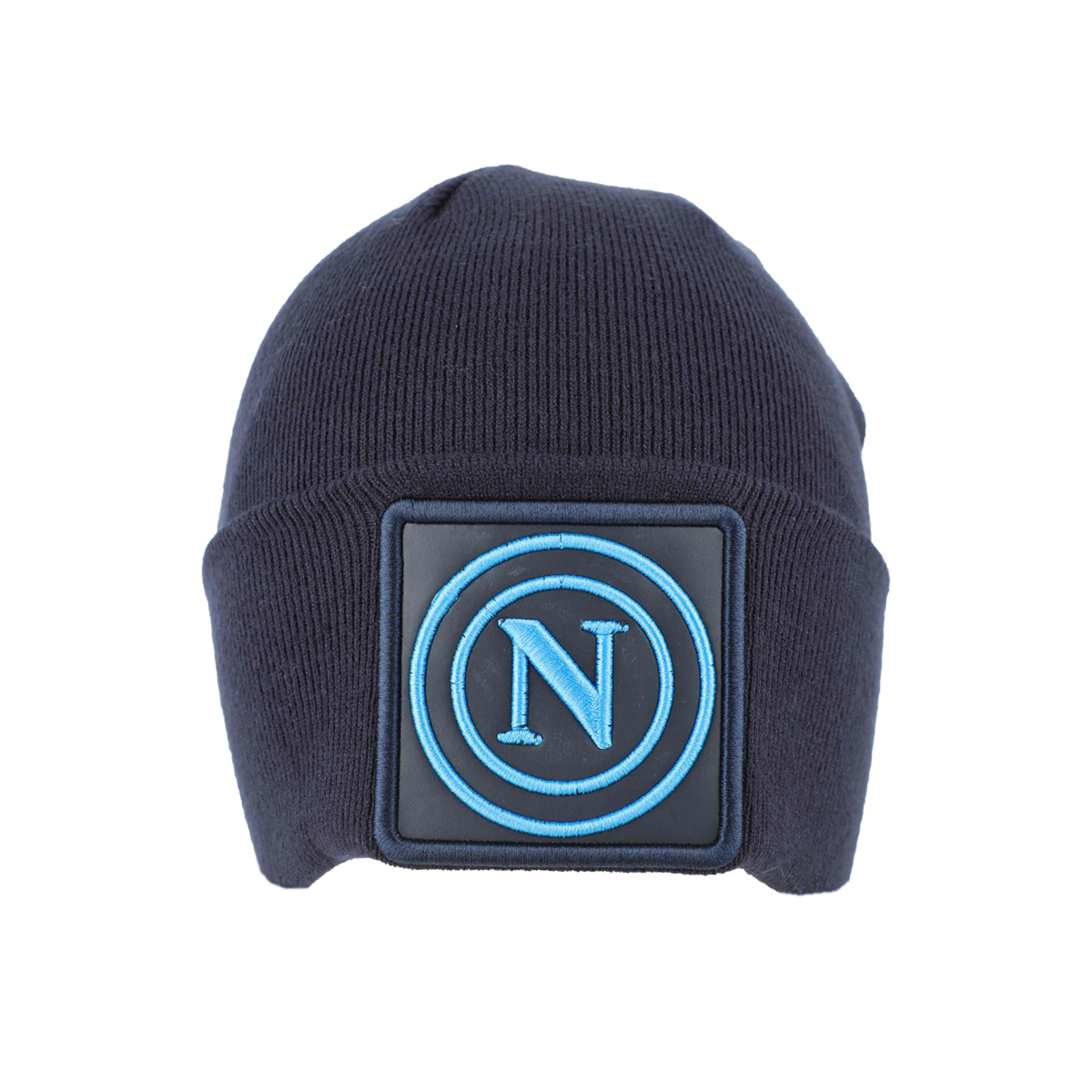 CAPPELLO SKIPPER MAGLIA PATCH PELLE RICAMATO 52%VI 30%PL 18%PA Enzo Castellano SSC NAPOLI