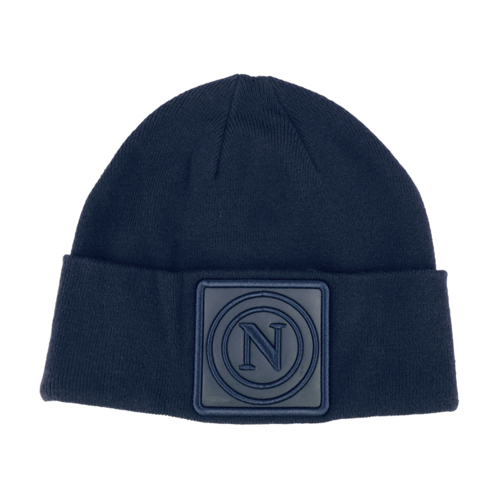 CAPPELLO SKIPPER MAGLIA PATCH PELLE RICAMATO 52%VI 30%PL 18%PA Enzo Castellano SSC NAPOLI