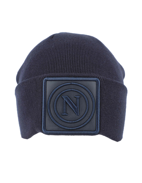 CAPPELLO SKIPPER MAGLIA PATCH PELLE RICAMATO 52%VI 30%PL 18%PA Enzo Castellano SSC NAPOLI