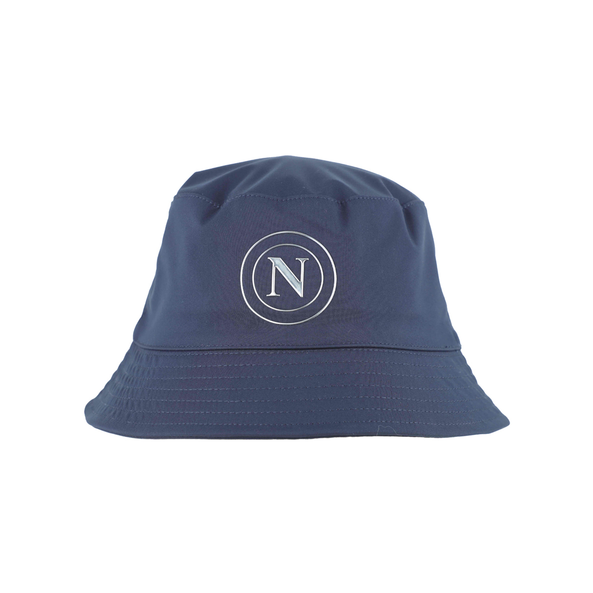 CAPPELLO PESCATORE NYLON DOUBLE FACE LOGO METAL 100%PL Enzo Castellano SSC NAPOLI
