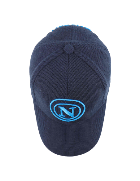 CAPPELLO BASEBALL MAGLIA RICAMO 65%PL 25%PC 10%VI Enzo Castellano SSC NAPOLI
