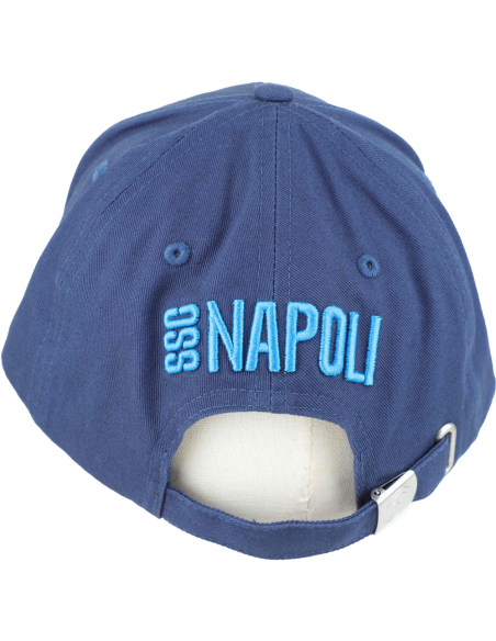 CAPPELLO BASEBALL PATCH PELLE RICAMO 100%CO Enzo Castellano SSC NAPOLI