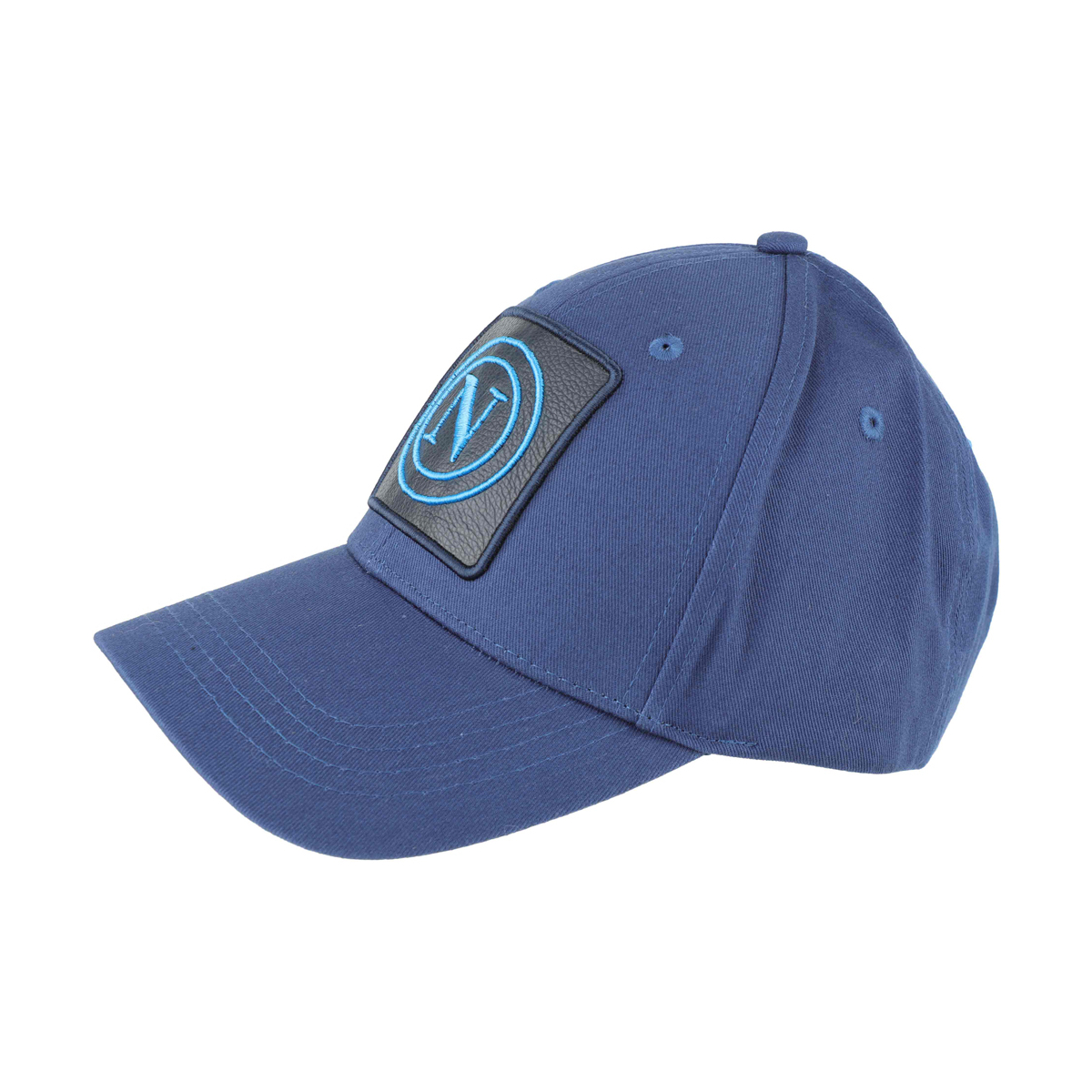CAPPELLO BASEBALL PATCH PELLE RICAMO 100%CO Enzo Castellano SSC NAPOLI
