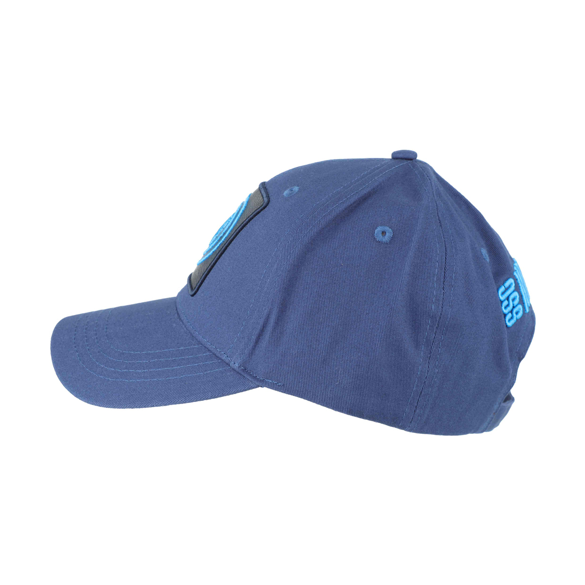 CAPPELLO BASEBALL PATCH PELLE RICAMO 100%CO Enzo Castellano SSC NAPOLI