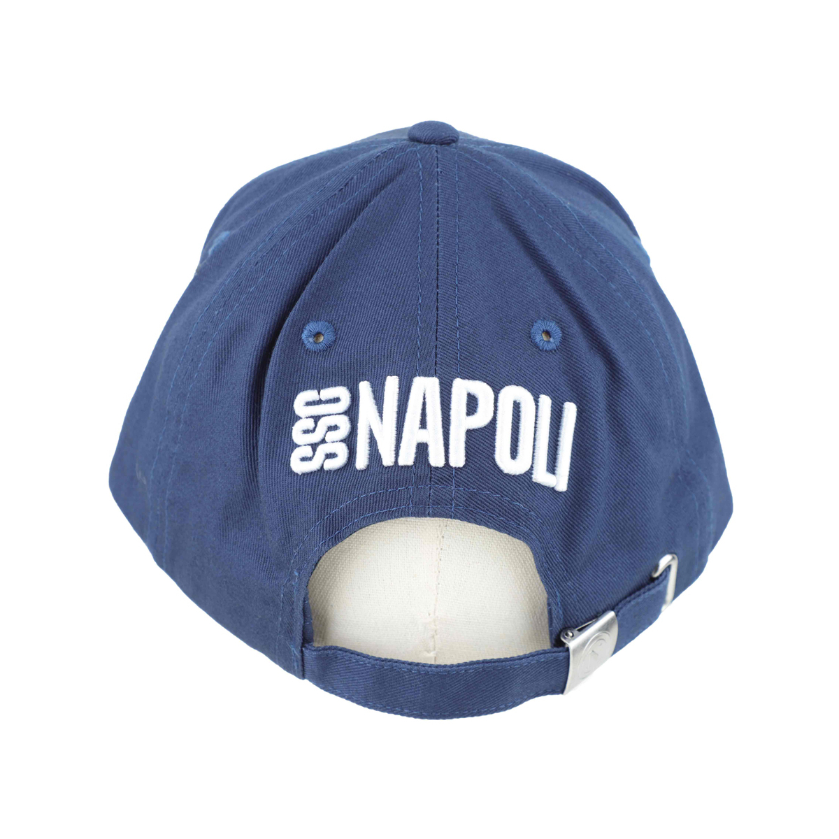 CAPPELLO BASEBALL PATCH PELLE RICAMO 100%CO Enzo Castellano SSC NAPOLI