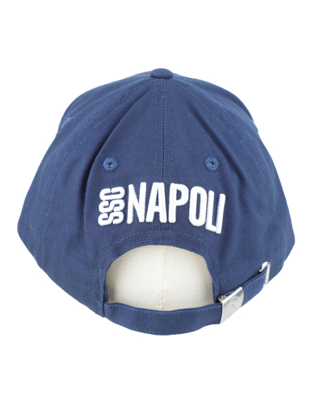CAPPELLO BASEBALL PATCH PELLE RICAMO 100%CO Enzo Castellano SSC NAPOLI