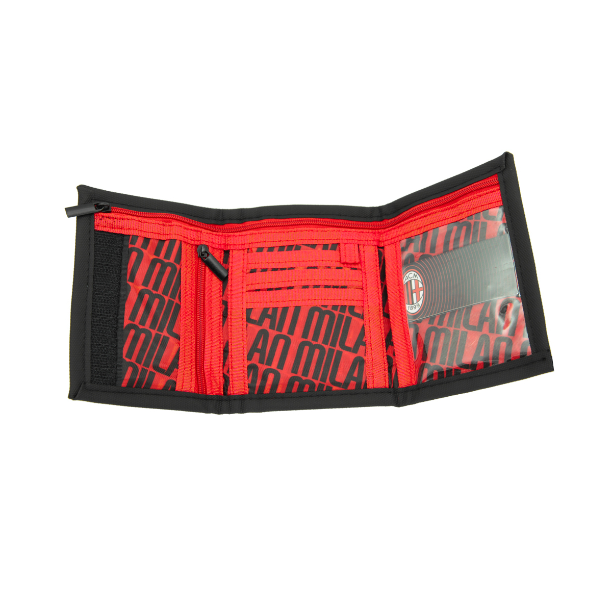PORTAFOGLIO SPORT PU est.60%PVC 40%PL int.100%PL MILAN