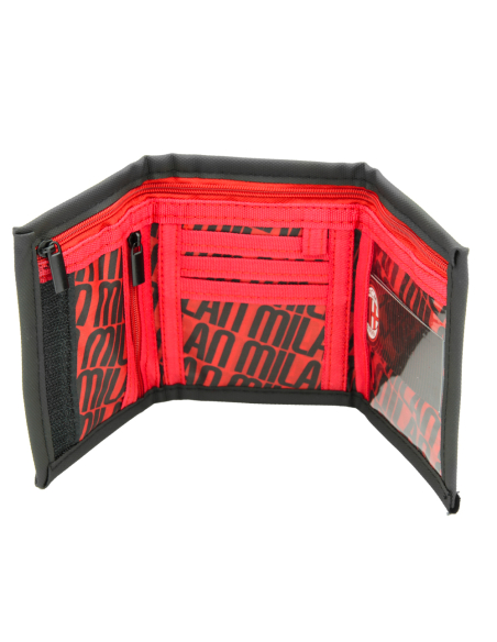 PORTAFOGLIO SPORT PU est.60%PVC 40%PL int.100%PL MILAN