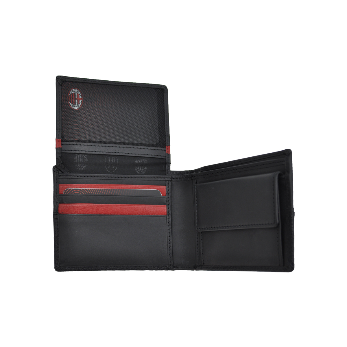 PARURE PORTAFOGLIO SLIM E PORTACHIAVI 100%PELLE MILAN