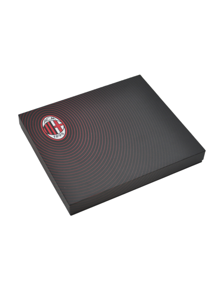 PARURE PORTAFOGLIO SLIM E PORTACHIAVI 100%PELLE MILAN