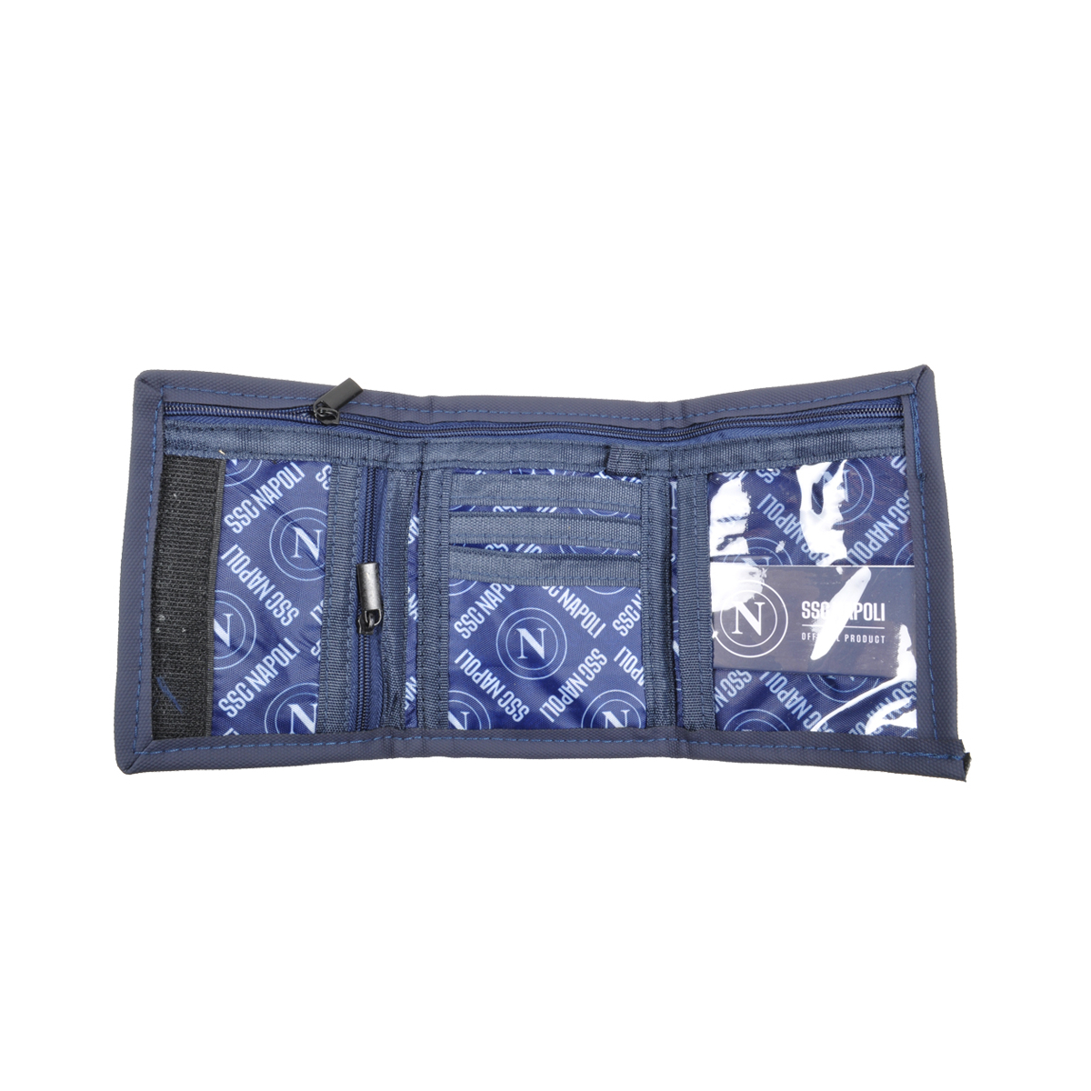PORTAFOGLIO SPORT PU est.60%PVC 40%PL int.100%PL Enzo Castellano SSC NAPOLI
