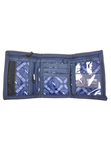 PORTAFOGLIO SPORT PU est.60%PVC 40%PL int.100%PL Enzo Castellano SSC NAPOLI