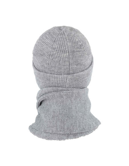 SET SCIARPA E CAPPELLO CON RICAMO IN BOX 47%PC 31%PL 22%NY SSC NAPOLI