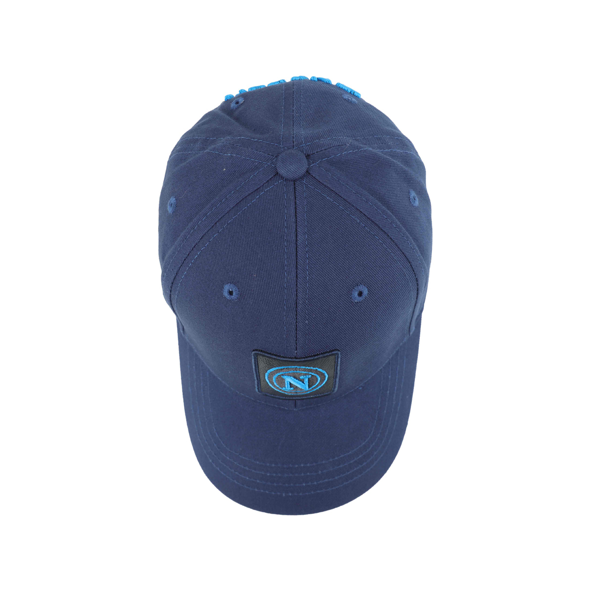 CAPPELLO BASEBALL PATCH PELLE E RICAMO 100%CO Enzo Castellano SSC NAPOLI